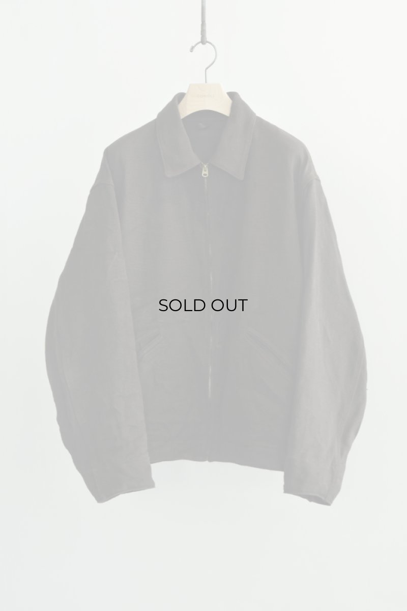 画像5: COMOLI (コモリ) ヘンプダック ジップショートジャケット [BROWN] (5)