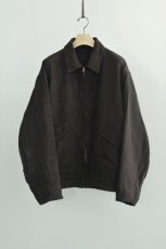 画像5: COMOLI (コモリ) ヘンプダック ジップショートジャケット [BROWN] (5)