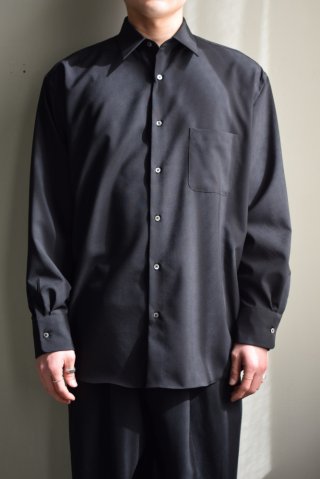 MARKAWARE (マーカウェア) Polwarth Tuxedo Cloth Double Pleated Wide