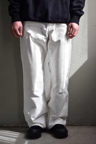パンツ UNUSED - UW1190 Double Knee Duck Pants UNUSED / UW1190-W Double Knee Duck Pants (Natural)