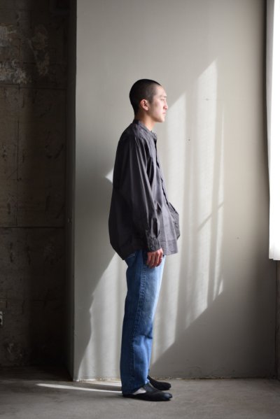 画像2: CIOTA (シオタ) 本藍 スビンコットン 13.5oz ストレートデニム [Medium Dark Blue Damage]