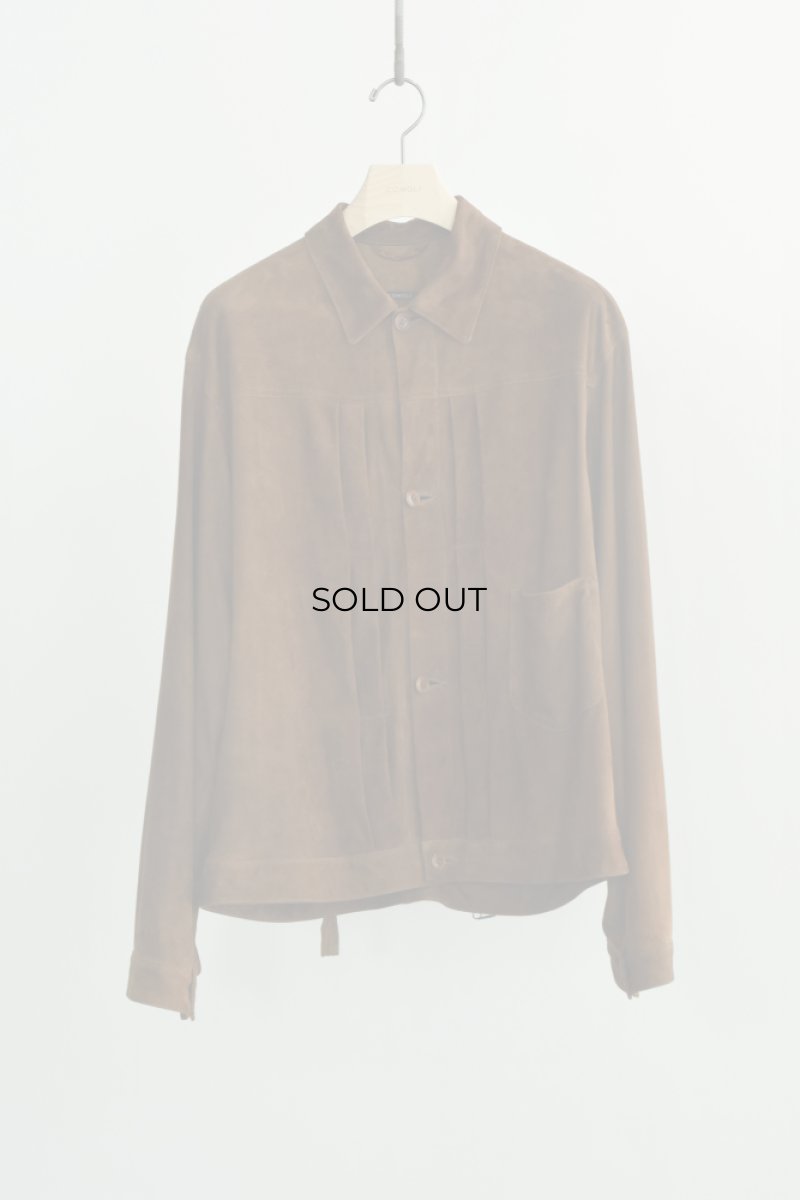 画像5: COMOLI (コモリ) スエード TYPE-1st [BROWN] (5)