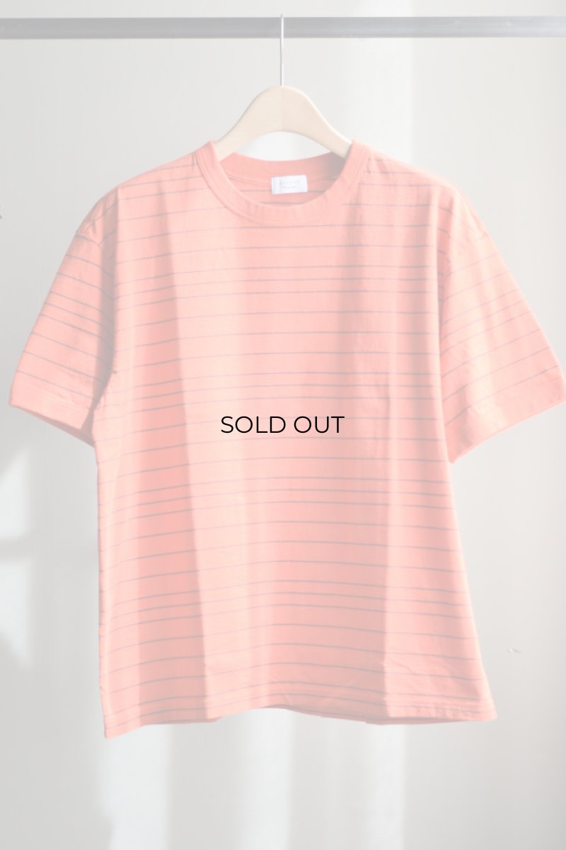 画像5: 【SALE】UNUSED (アンユーズド) Border short sleeve T-shirt / US2543 [RED] (5)