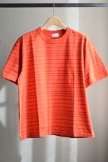 画像5: UNUSED (アンユーズド) Border short sleeve T-shirt / US2543 [RED] (5)