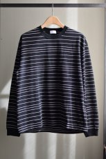 画像5: UNUSED (アンユーズド) Border long sleeve T-shirt / US2544 [BLACK] (5)