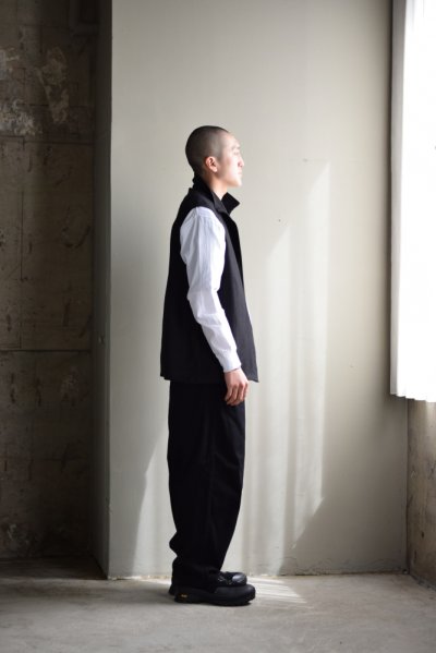 画像2: COMOLI (コモリ) カナパ ベスト [BLACK]