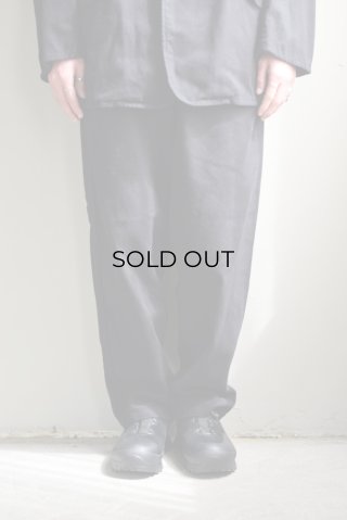 COMOLI (コモリ) LW コットン裏毛 パンツ [WHITE]