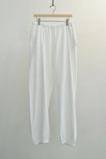 画像5: COMOLI (コモリ) LW コットン裏毛 パンツ [WHITE] (5)