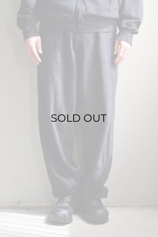 COMOLI (コモリ) LW コットン裏毛 パンツ [WHITE]