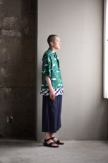 身長175cm、体重62kgの体型でサイズ38の着用例