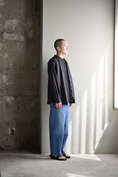 画像1: CIOTA (シオタ) Baggy 5 Pocket Pants [Medium Blue]
