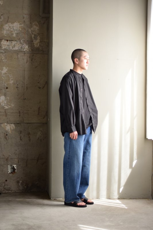 CIOTA (シオタ) Baggy 5 Pocket Pants [Medium Blue]