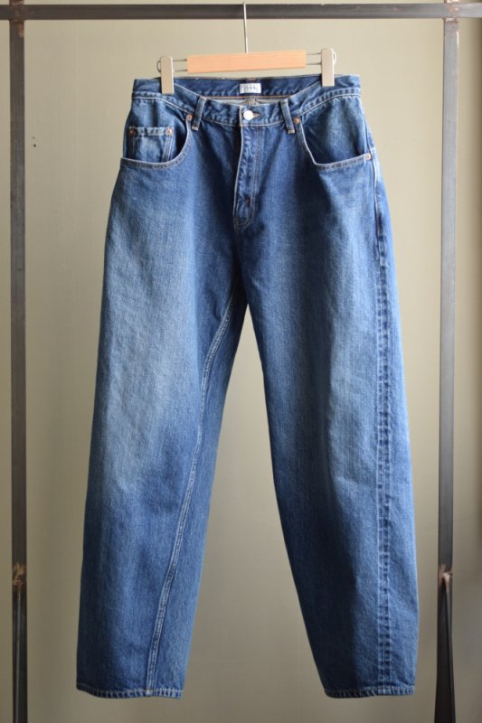 CIOTA (シオタ) Baggy 5 Pocket Pants [Medium Blue]