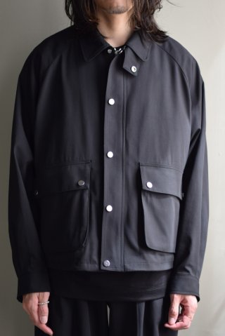 MARKAWARE (マーカウェア) Hemp Shirting Comfort Fit Shirt [BLACK]