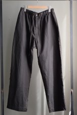 画像5: Cale (カル) khadi garment dyed pants [sumi black] (5)