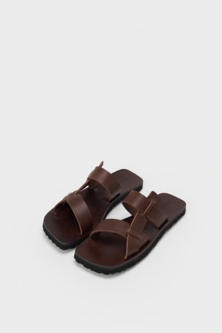 hender scheme (エンダースキーマ) house made /// slide [dark brown]