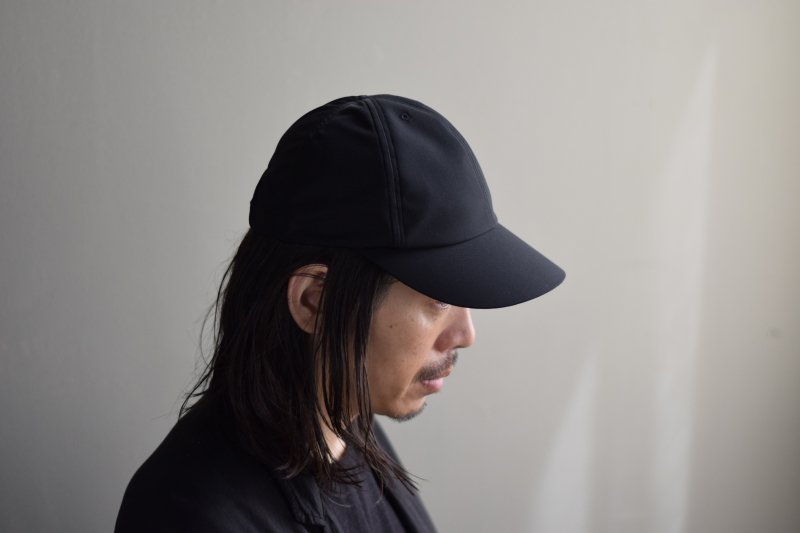 画像1: COMESANDGOES (カムズアンドゴーズ) SOLOTEX + COOLMAX WIDE BRIM MESH CAP no.29322 [BLACK]