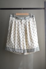 画像5: m's braque (エムズ ブラック) TUCKED SHORTS [BANDANA] (5)