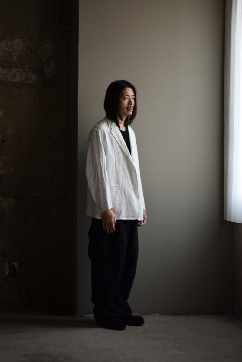 画像1: COMOLI (コモリ) ホワイト ジャケット [WHITE]