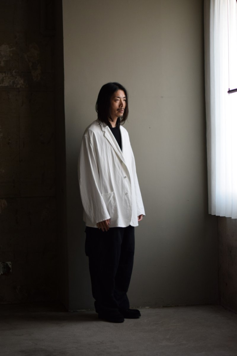 画像2: COMOLI (コモリ) ホワイト ジャケット [WHITE]