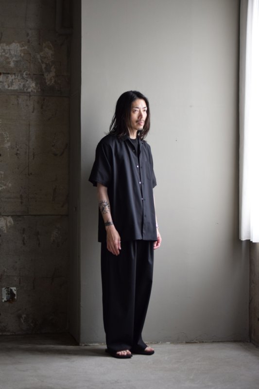 MARKAWARE (マーカウェア) Organic Wool 2/80 Tropical Triple Pleated