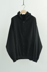 画像5: COMOLI (コモリ) オックス ジップパーカ [BLACK] (5)