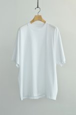 画像5: COMOLI (コモリ) コットンジャージ 半袖Tシャツ [WHITE] (5)