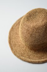 画像3: COMESANDGOES (カムズアンドゴーズ) PAPER CROCHET HAT no.29340 [NATURAL] (3)