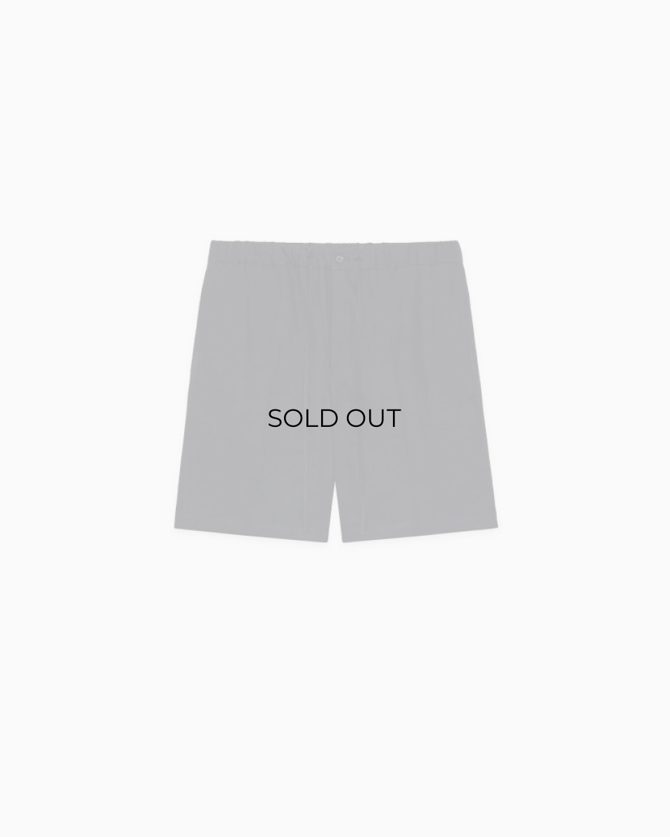 画像5: MARKAWARE (マーカウェア) Hemp Shirting Flat Tapered Easy Shorts [BLACK] (5)