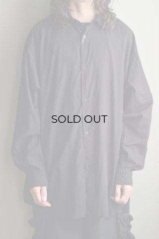 COMOLI (コモリ) ZEBRA S/S OPEN COLLAR SHIRT [ZEBRA]