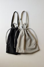 画像1: ERA. (イーラ) SHEER RIPSTOP FLAT KINCHAKU LARGE [2-colors] (1)