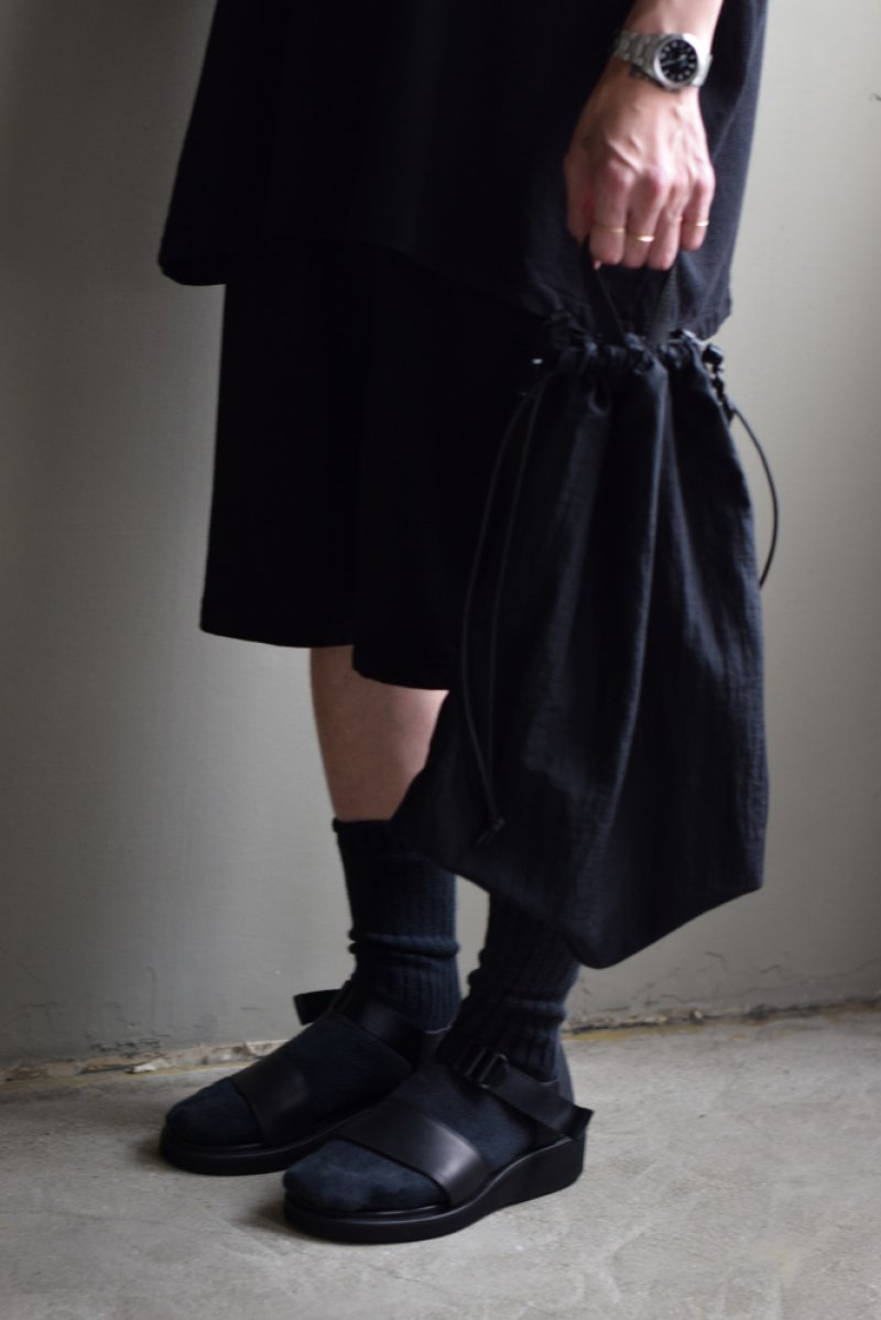 画像1: ERA. (イーラ) SHEER RIPSTOP FLAT KINCHAKU LARGE [2-colors]