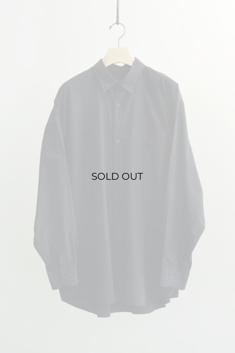 画像5: COMOLI (コモリ) COMOLI SHIRTS [NAVY] (5)