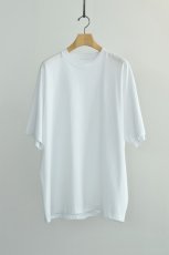 画像5: COMOLI (コモリ) COTTON JERSEY S/S T-SHIRT [WHITE] (5)