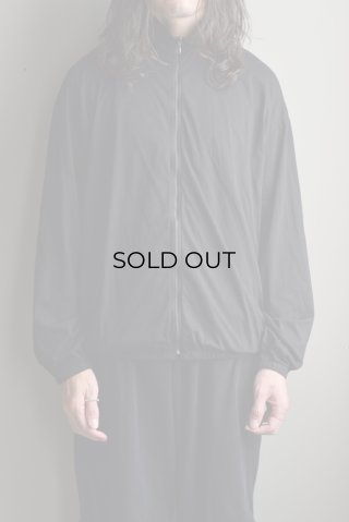 COMOLI (コモリ) THIN COTTON ZIP PARKA [BLACK]