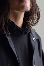 画像3: COMOLI (コモリ) THIN COTTON NECK WARMER [CROSS] (3)