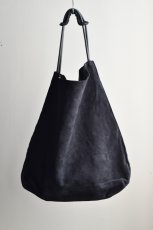 画像1: GUIDI (グイディ) HORSE REVERSE SHOPPER BAG [BLACK] (1)