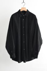 画像5: COMOLI (コモリ) CORDUROY COMOLI SHIRTS [BLACK] (5)
