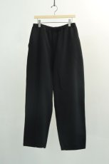 画像5: COMOLI (コモリ) COTTON SWEAT PANTS [BLACK] (5)