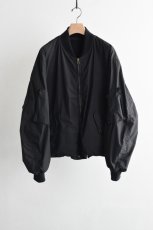 画像5: COMOLI (コモリ) COTTON NYLON MILITARY BLOUSON [BLACK] (5)
