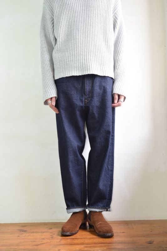 bukht (ブフト) BIG DENIM PANTS - ONE WASH - 再入荷しました。