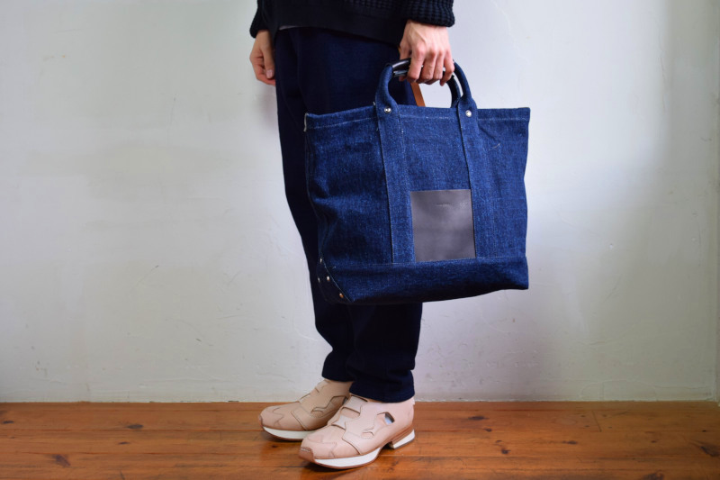 Hender Scheme (エンダースキーマ) campus bag small [denim] 再入荷