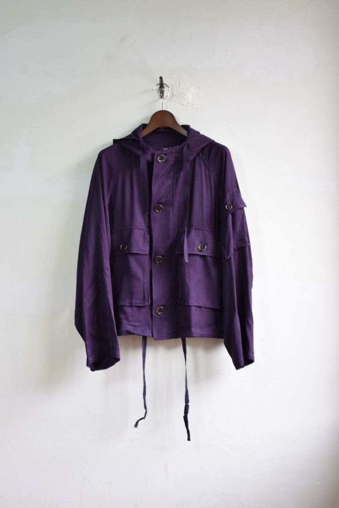 URU (ウル) RAYON SHORT PARKA 入荷しました。