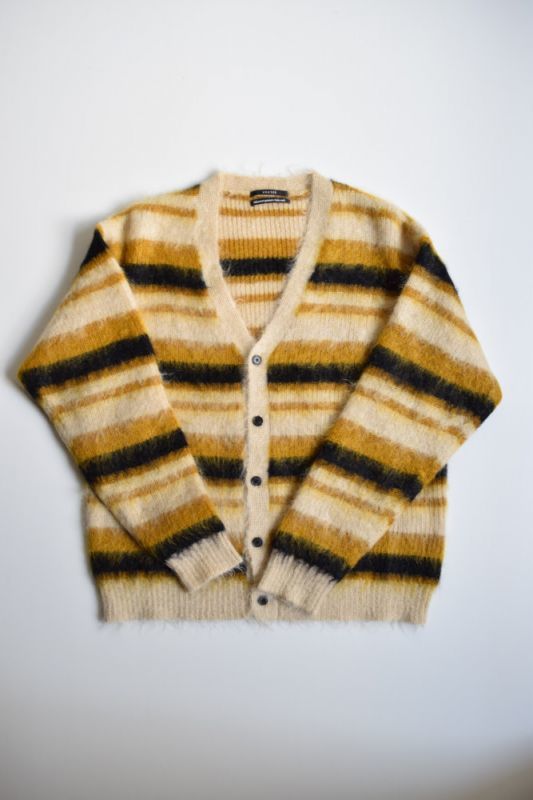 UNUSED (アンユーズド) 5G border knit cardigan / US1650 入荷しました。