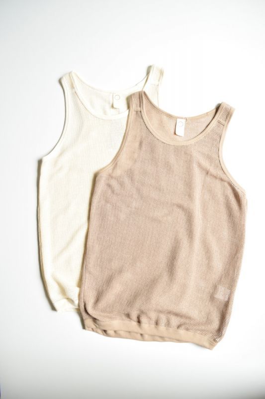 O-PROJECT (オー プロジェクト) TANK TOP MESH 各色入荷しました。