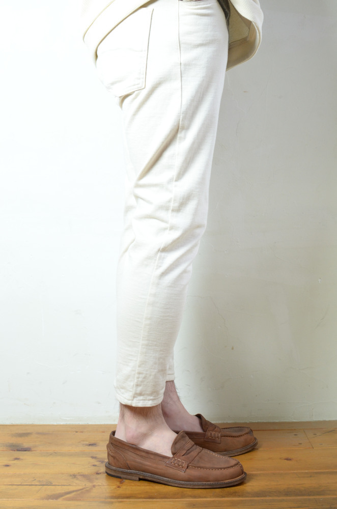 AUGUSTE white denim pants