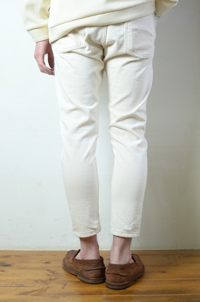 AUGUSTE white denim pants