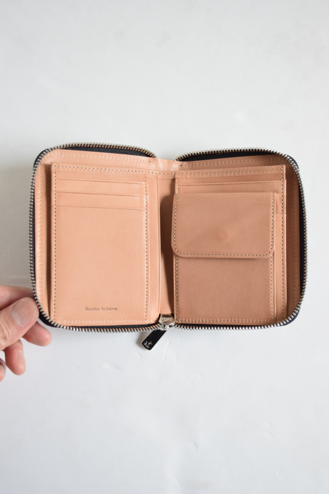 hender scheme (エンダースキーマ) square zip purse [2-colors]