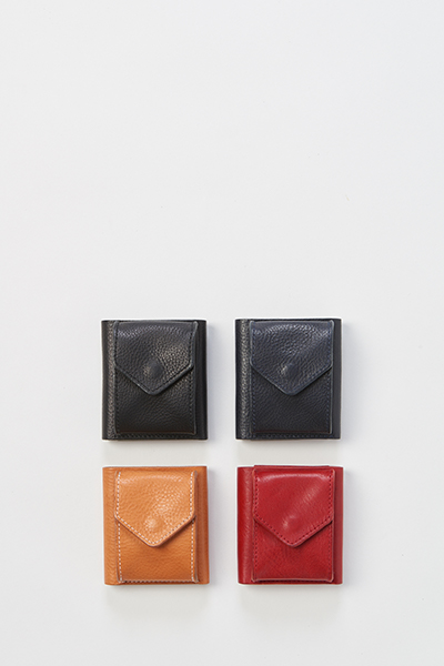 画像1: hender scheme (エンダースキーマ)  trifold wallet  [3-colors] (1)
