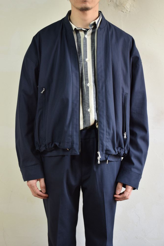 uru zip up blouson